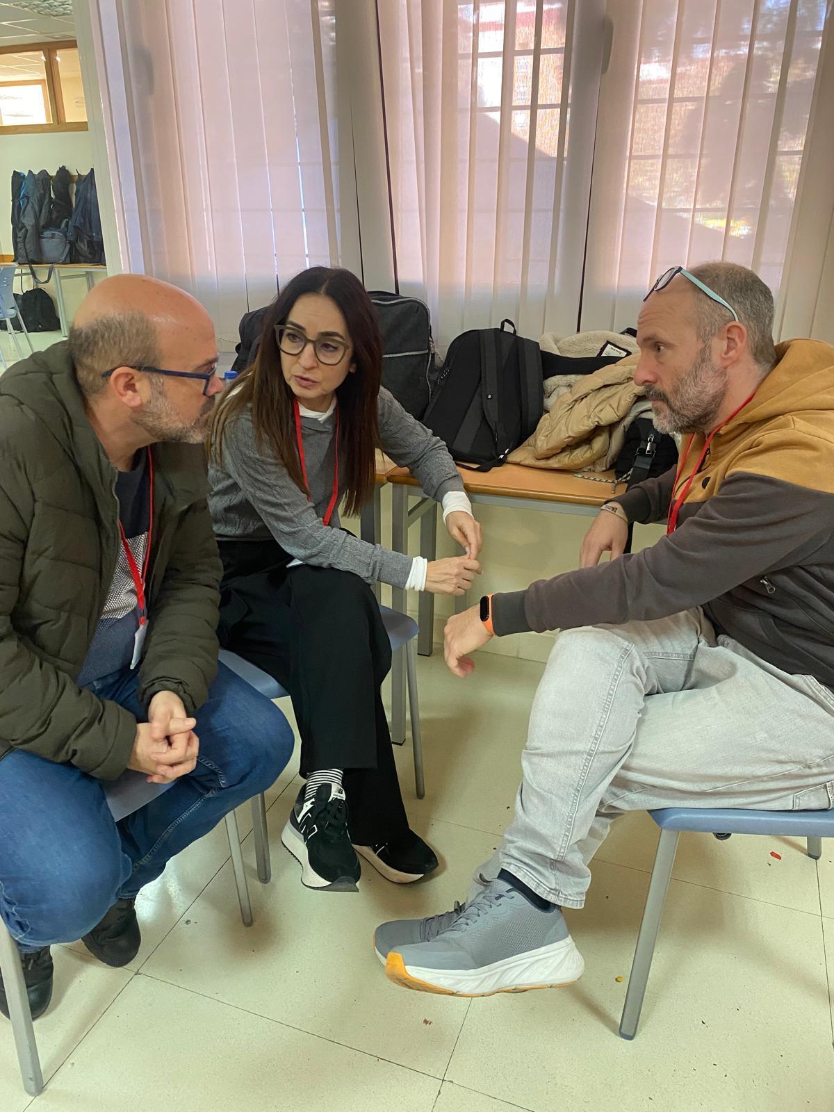 Psicólogos de la Diputación que colaboran en la atención a los familiares de las víctimas del accidente de Adamuz.