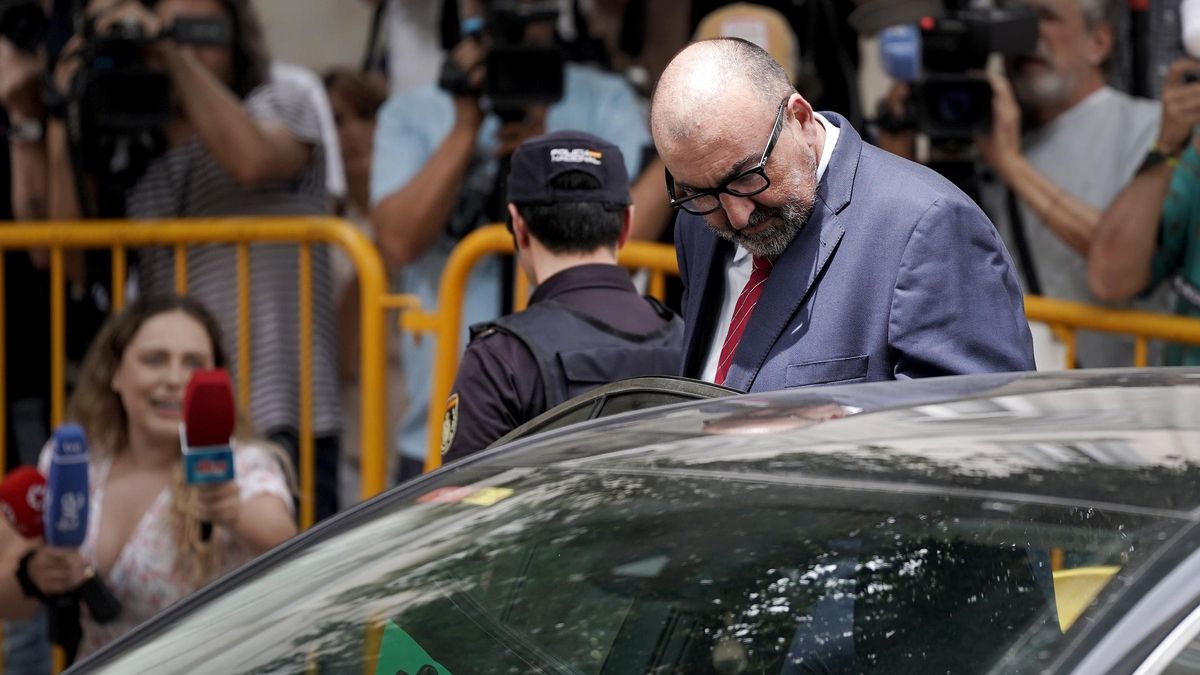 Koldo García sale del Tribunal Supremo