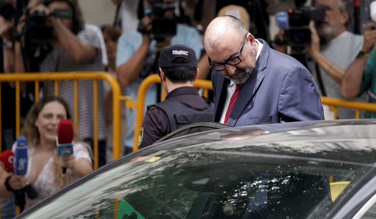 Koldo García sale del Tribunal Supremo