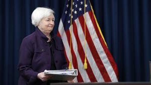 Janet Yellen, presidenta de la Fed. 