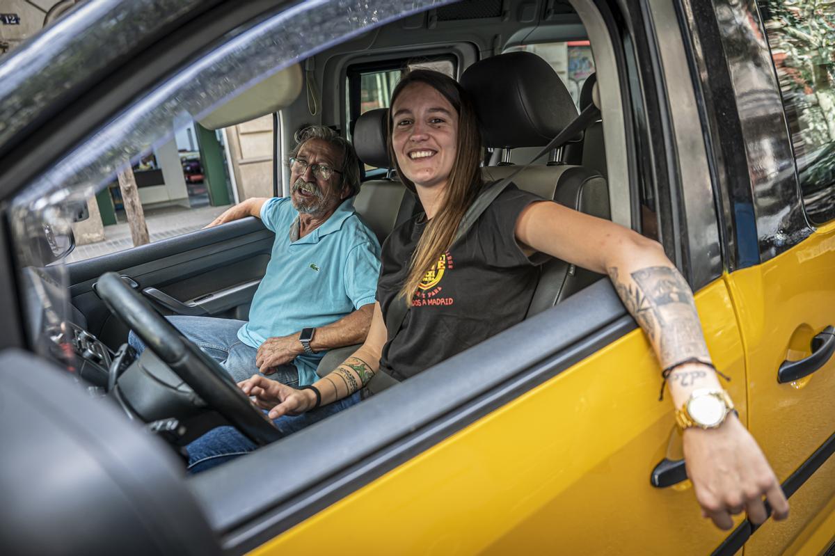 El sector del taxi volvió este martes a las movilizaciones