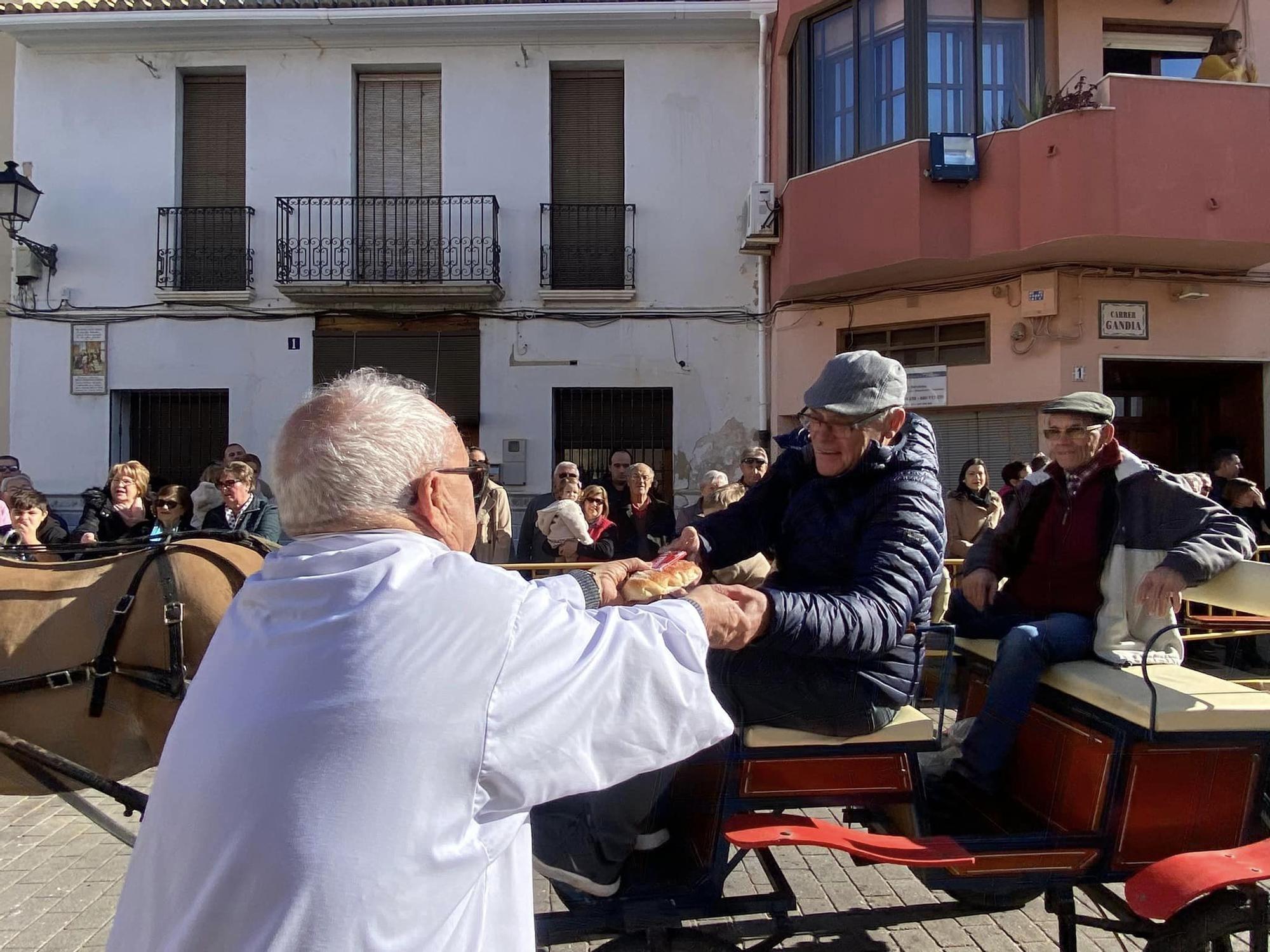 Daimús, Guardamar, Xeraco, l'Alqueria, Piles y Xeraco se vuelcan con Sant Antoni