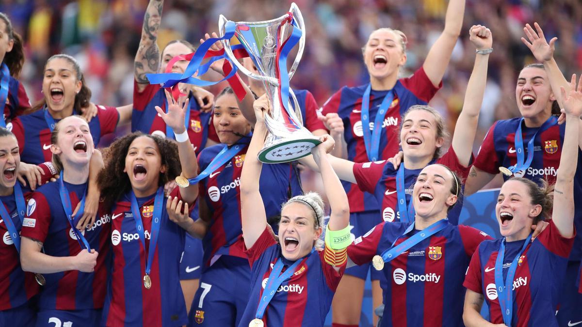 Las reinas del Barça conquistan Europa