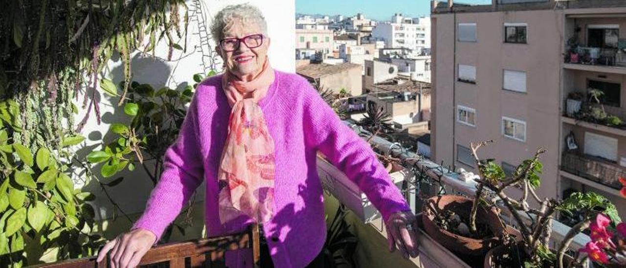 Catalina Namndgard mantiene una vida muy activa a sus 91 años. |