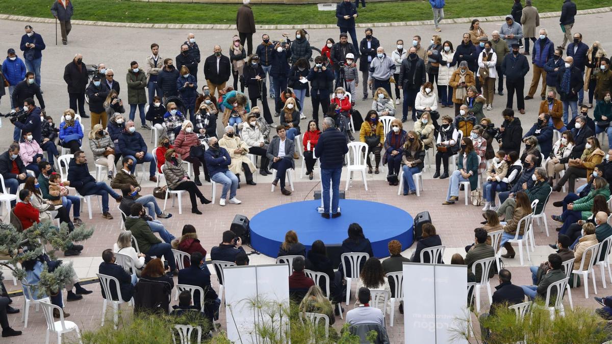 Encuentro en el parque José Antonio Labordeta de la capital aragonesa.