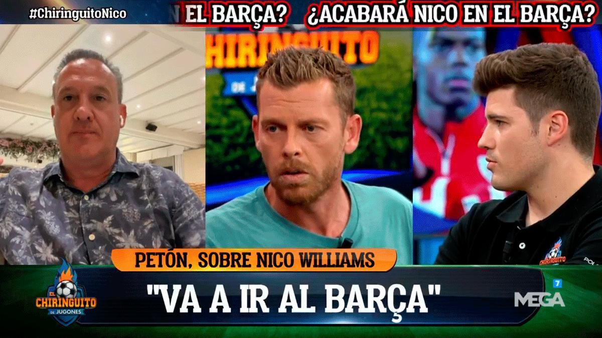 Jota Jord, claro y contundente: Nico Williams solo quiere jugar en el Barça