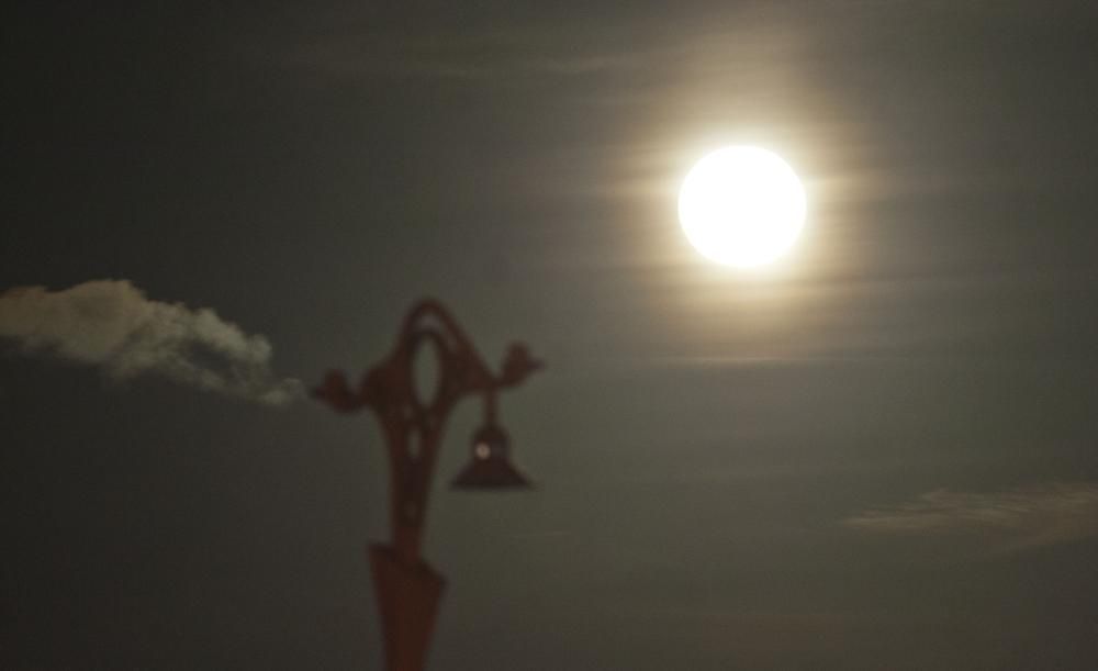 La Superluna, en A Coruña.