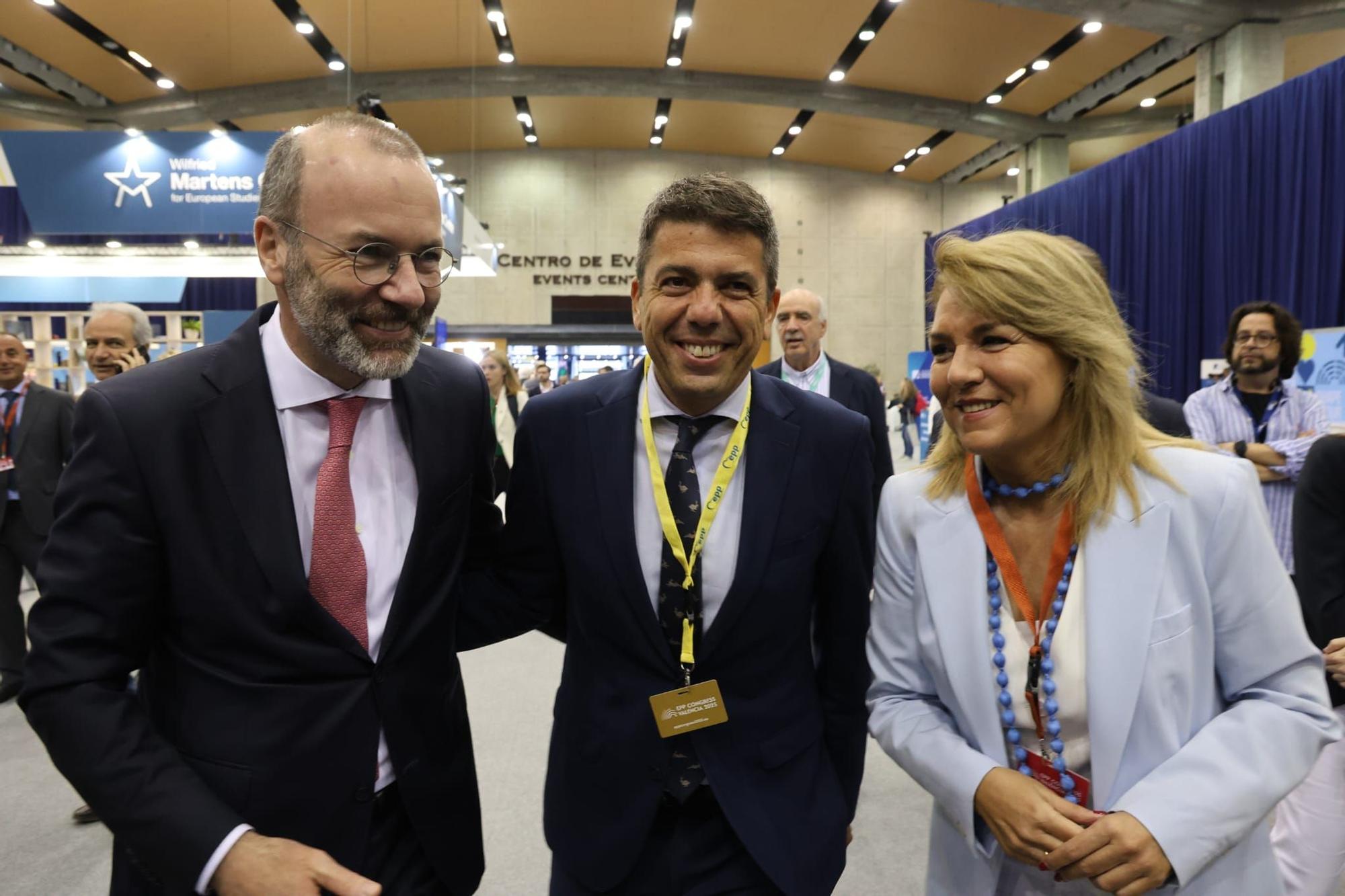 Todas las fotos de la segunda jornada del congreso del PP europeo en València
