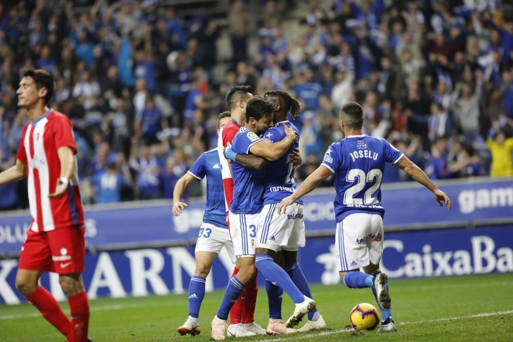 Derbi asturiano: El Real Oviedo - Sporting, en imágenes