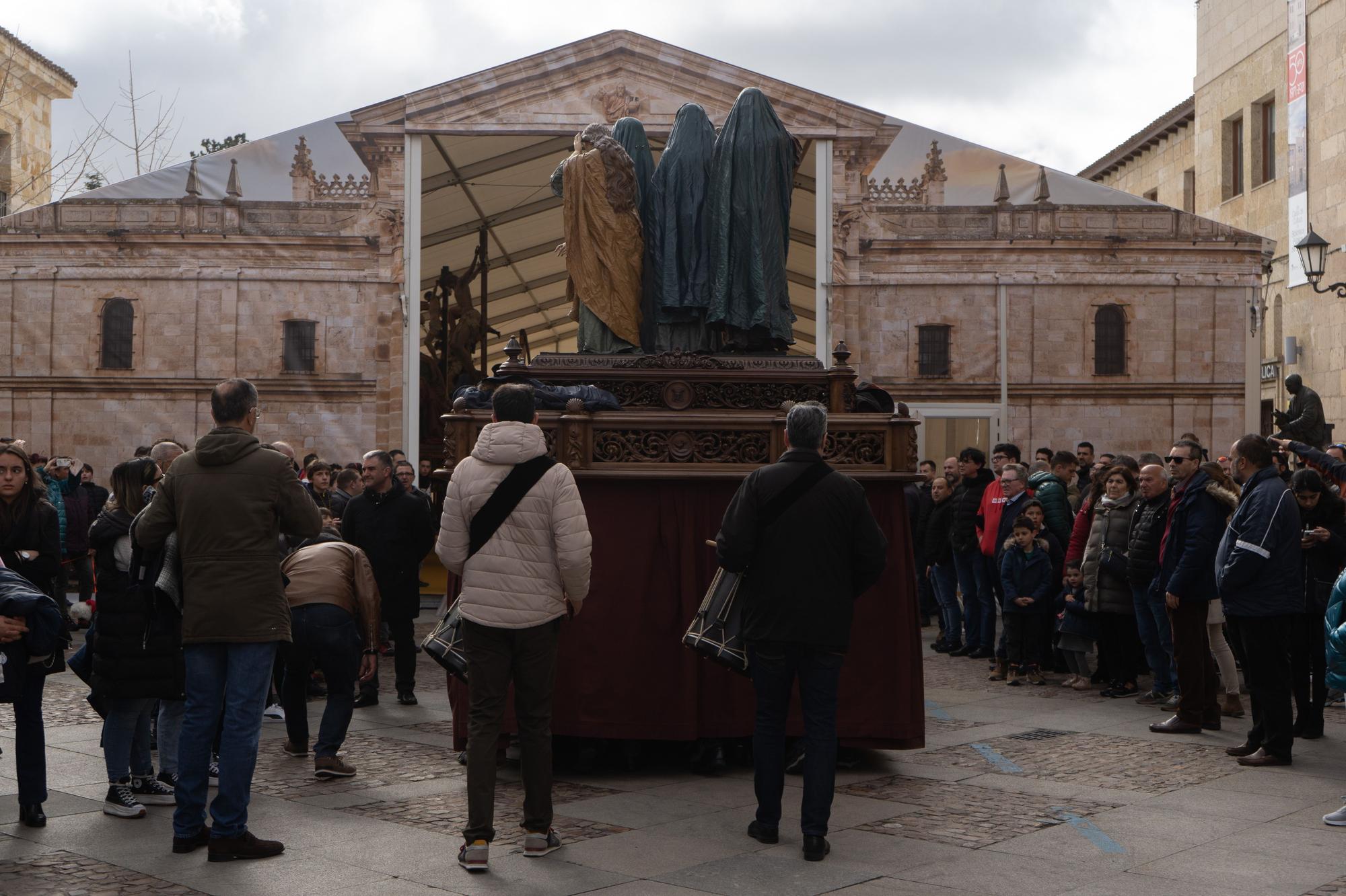 GALERÍA | Las mejores imágenes del traslado de pasos a la carpa de la Semana Santa de Zamora