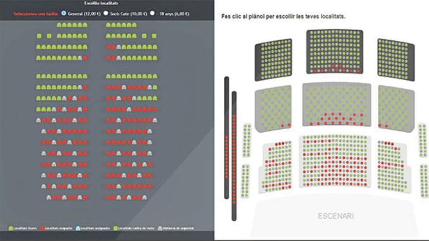 Comprar entrades  en temps de COVID