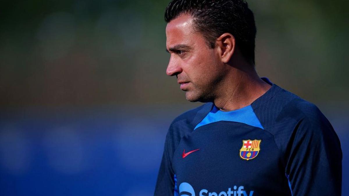 Xavi Hernández, técnico del FC Barcelona