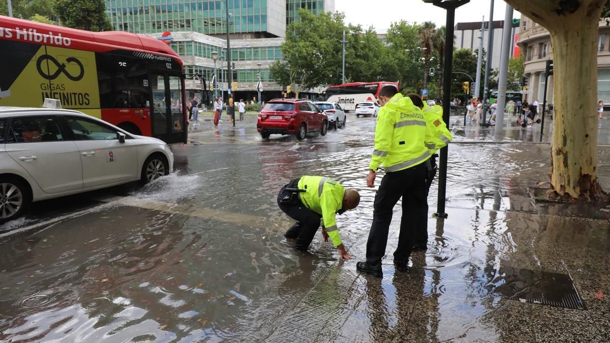 Se cumple un mes de la histórica tormenta que inundó Zaragoza