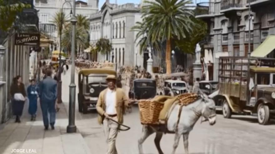 El artista Jorge Leal recrea en vídeo la historia de Gran Canaria utilizando inteligencia artificial