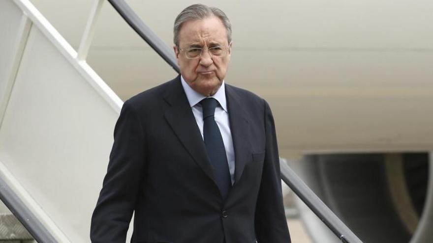 El actual presidente del Madrid, Florentino Pérez.