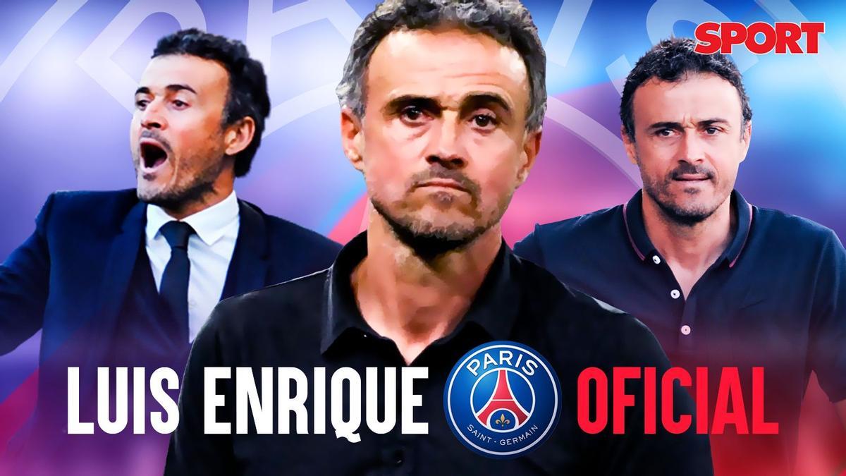 Oficial: Luis Enrique, nuevo entrenador del PSG