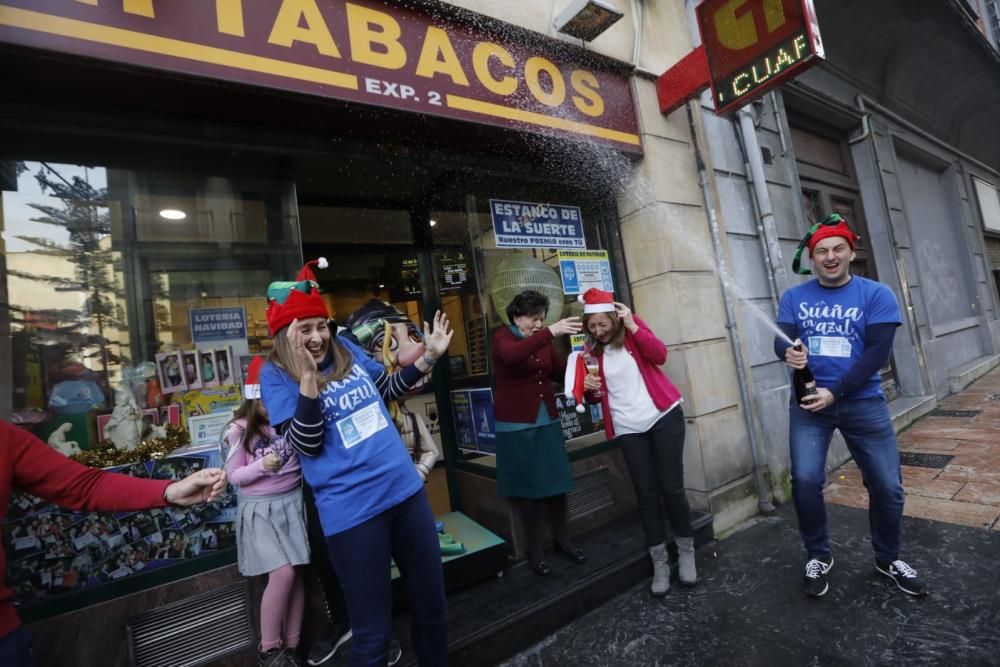 Lotería de Navidad 2018: La suerte reparte alegría en Asturias