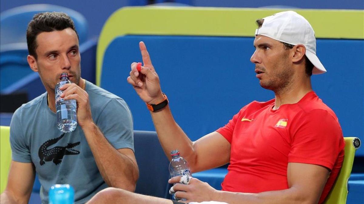 Nadal y Bautista cierran la tercera jornada de la ATP Cup.