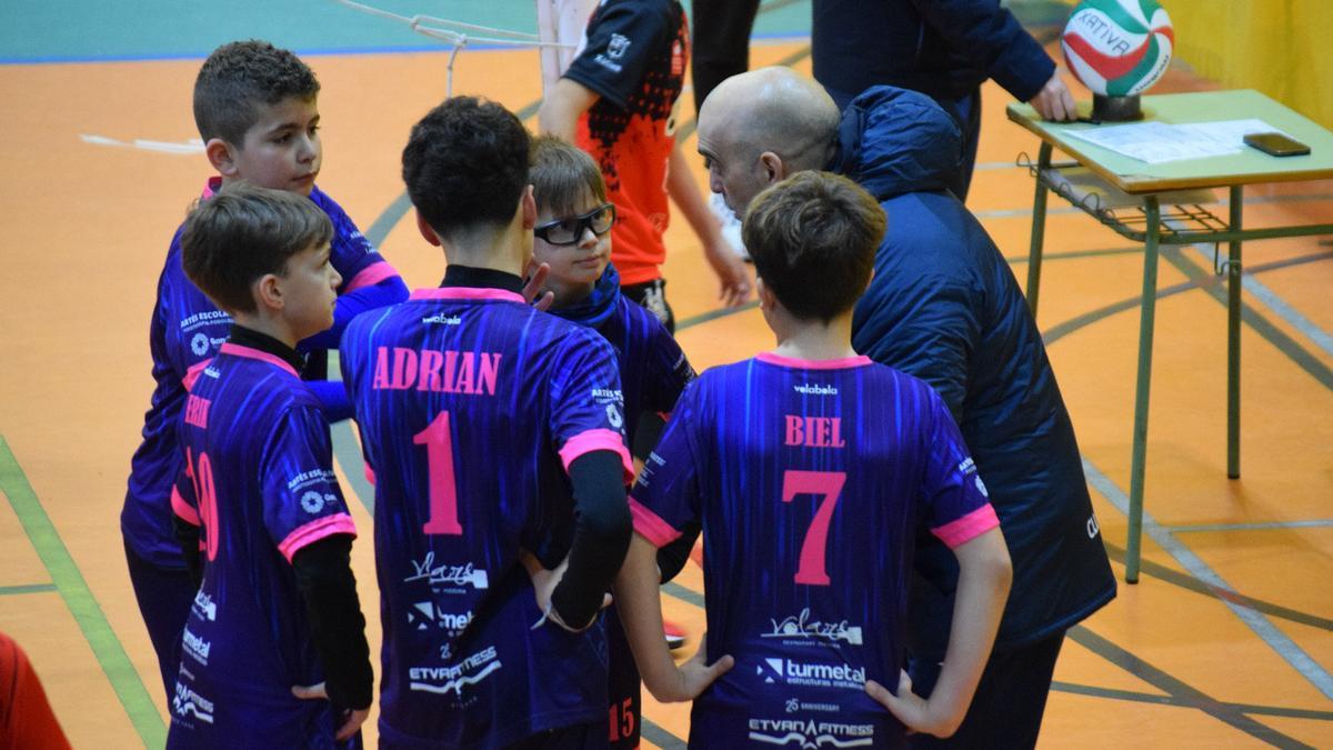 Los alevines del CV Gandia en el Autonómico