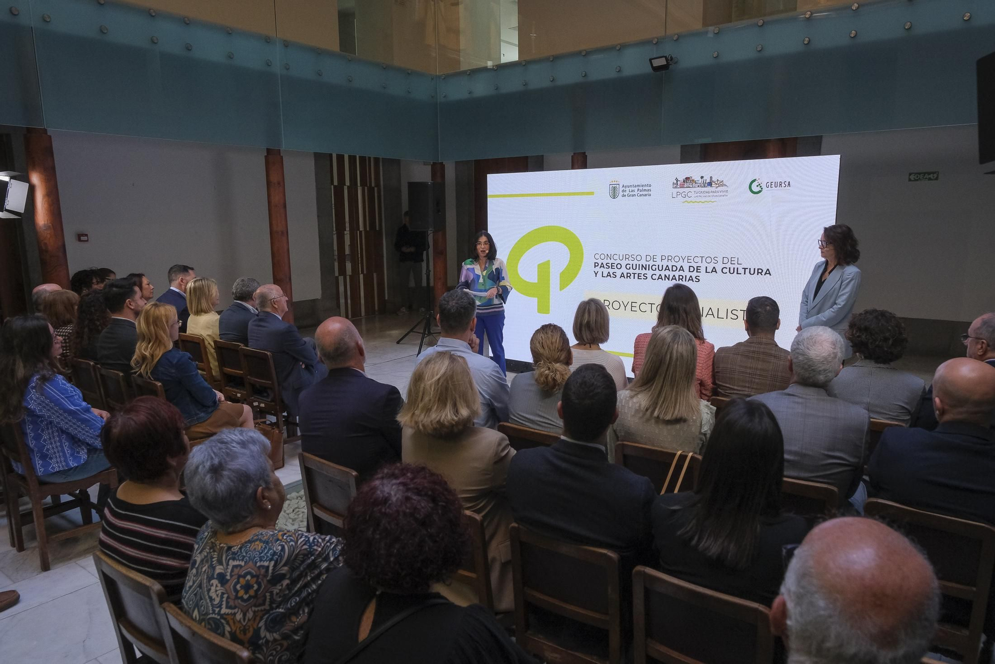 Presentación de anteproyectos finalistas del paseo Guiniguada
