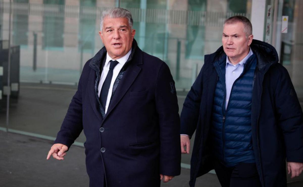 Laporta declara per una presumpta estafa de 100.000 €