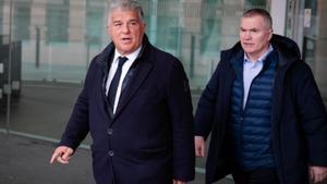 Laporta declara per una presumpta estafa de 100.000 €