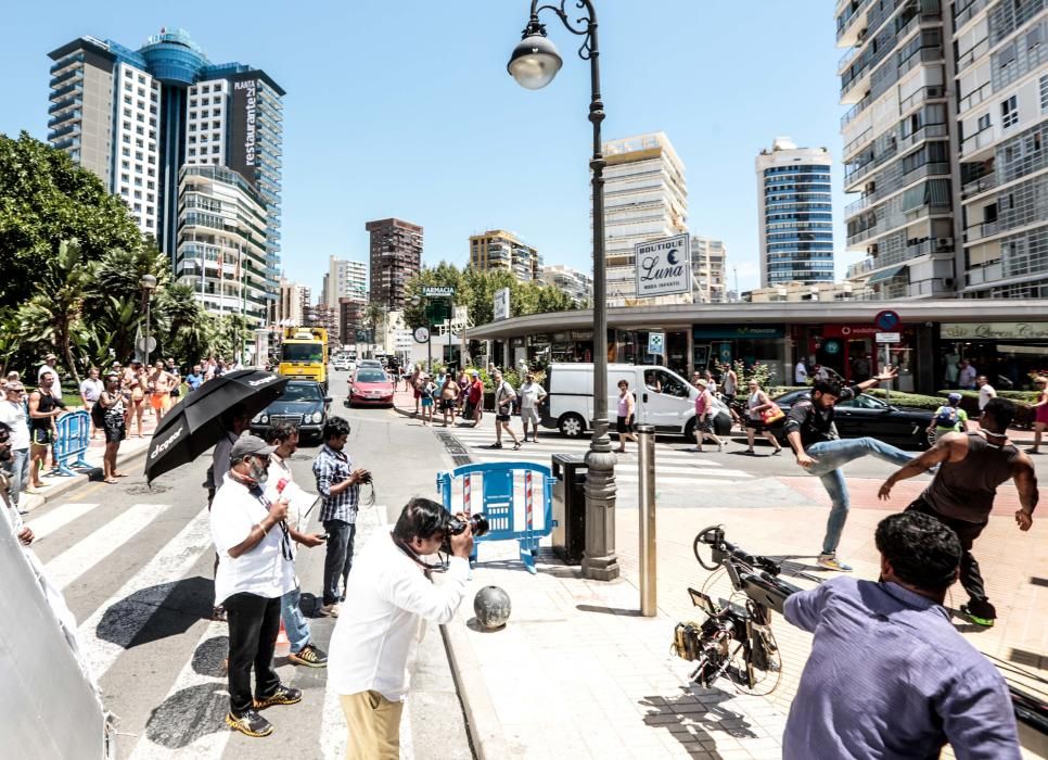 Rodaje de Bollywood en Benidorm