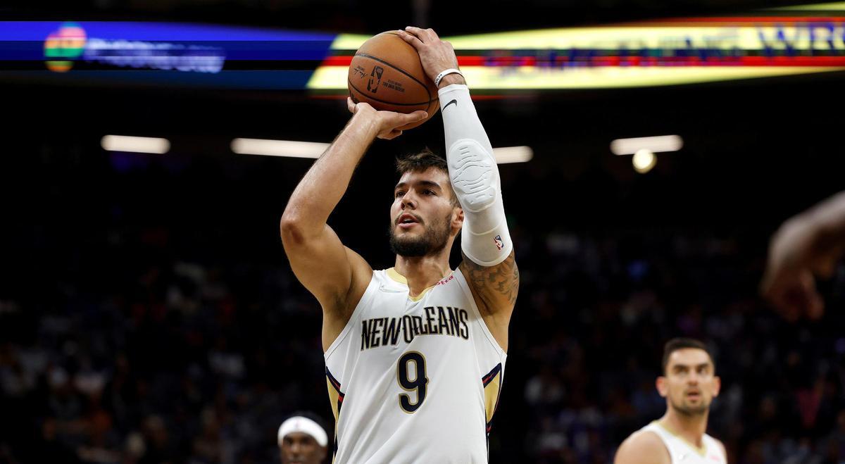 Willy Hernangómez coincidió con Thomas Satoransky en New Orleans