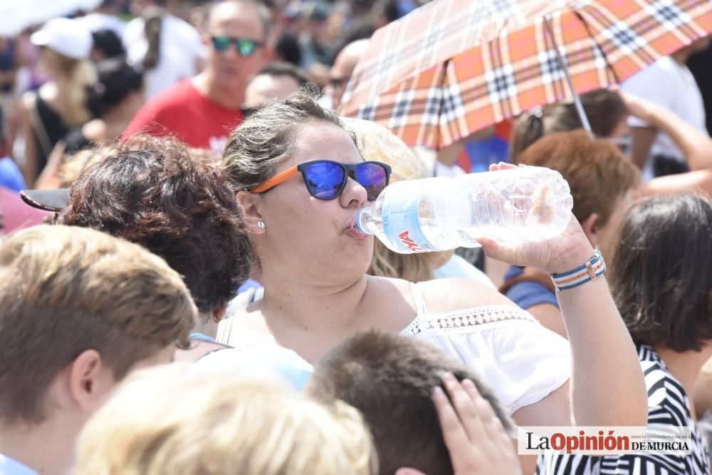 Romería de la Virgen de la Fuensanta: Llegada al S