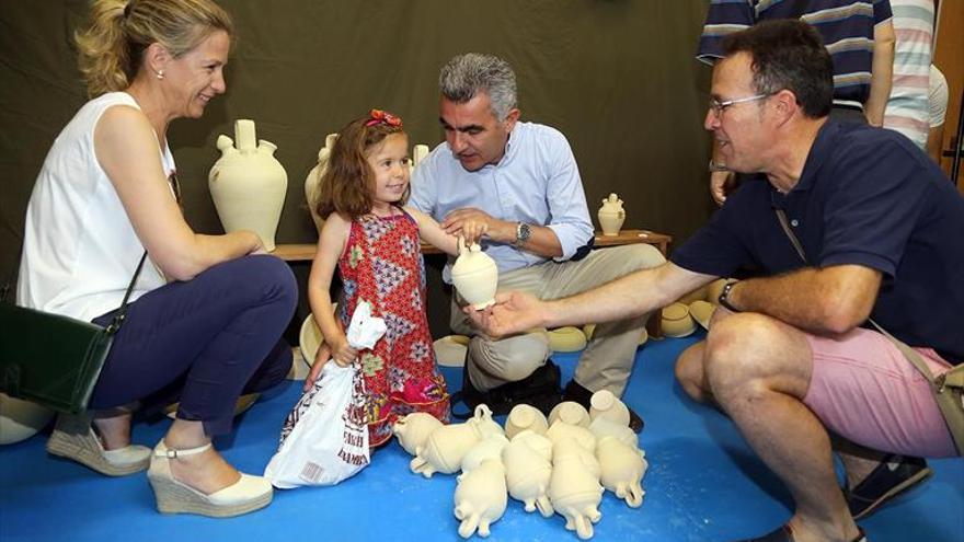 La Exposición de Alfarería y Cerámica logra duplicar el número de visitantes