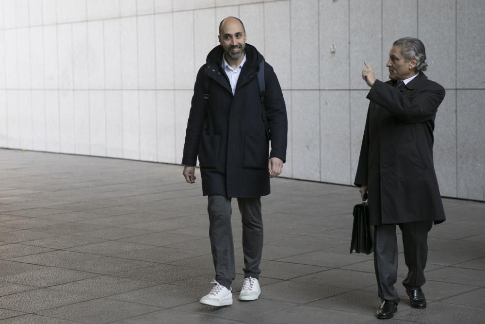 Marc Martí declara en el Juicio del Niemeyer.