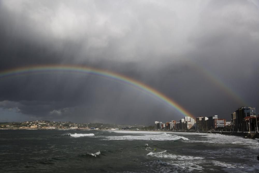 Domingo de lluvia y sol