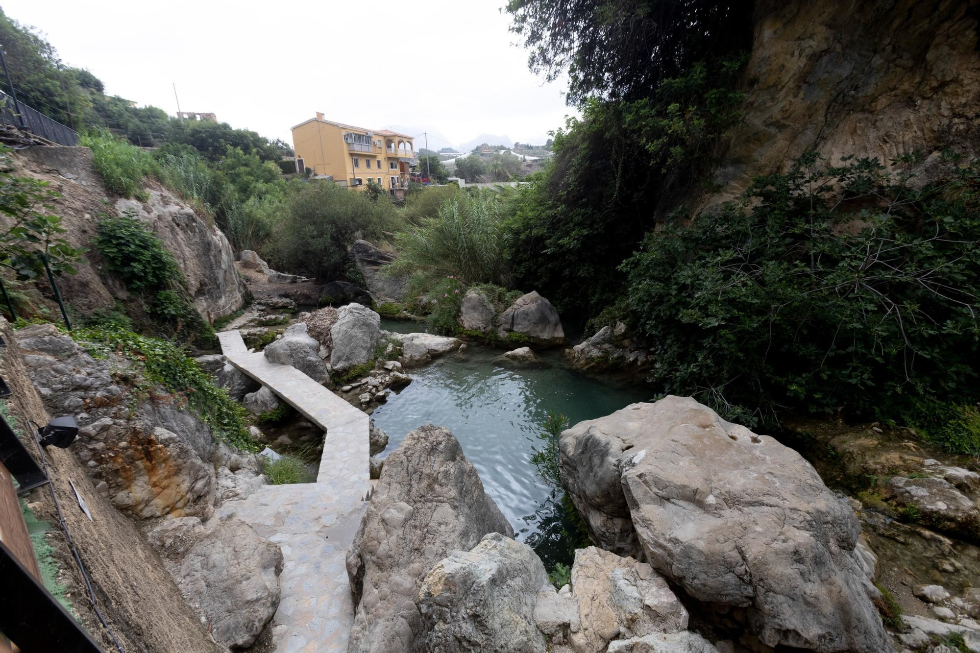 Las Fuentes del Algar, cerradas por contaminación biológica