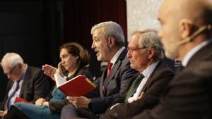 Imagen del debate llevado a cabo el pasado 24 de abril con los candidatos a la alcaldía de Barcelona.