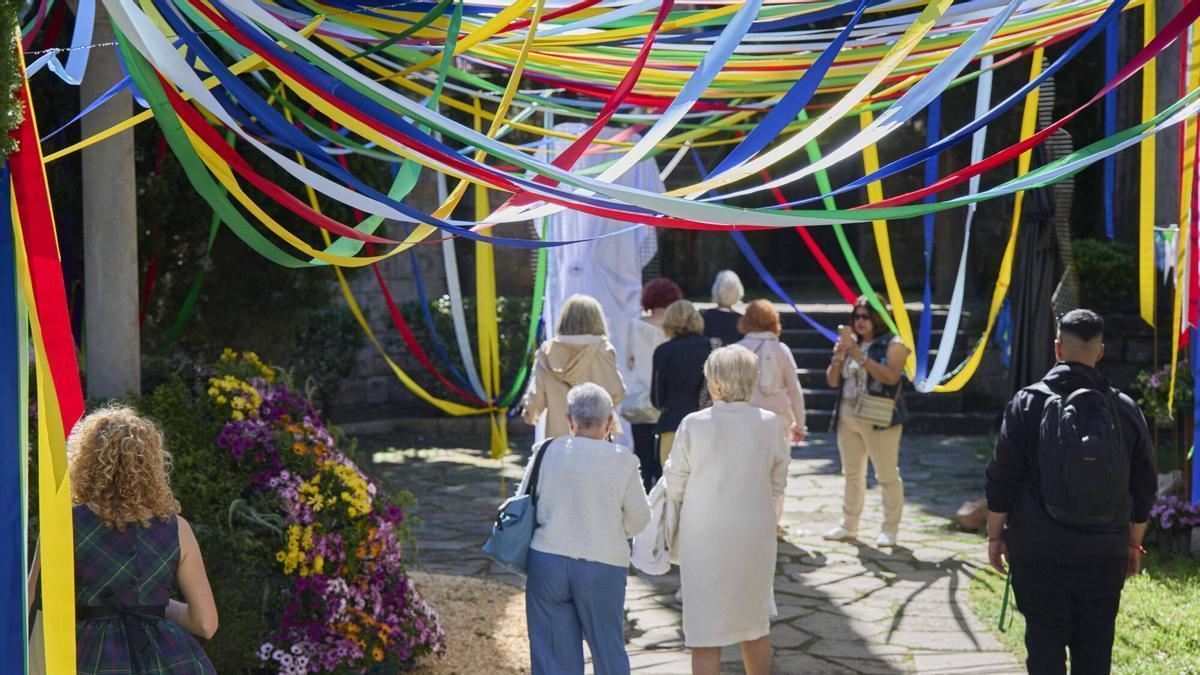 Un dels espais d'aquesta edició del certamenTemps de Flors de Girona.