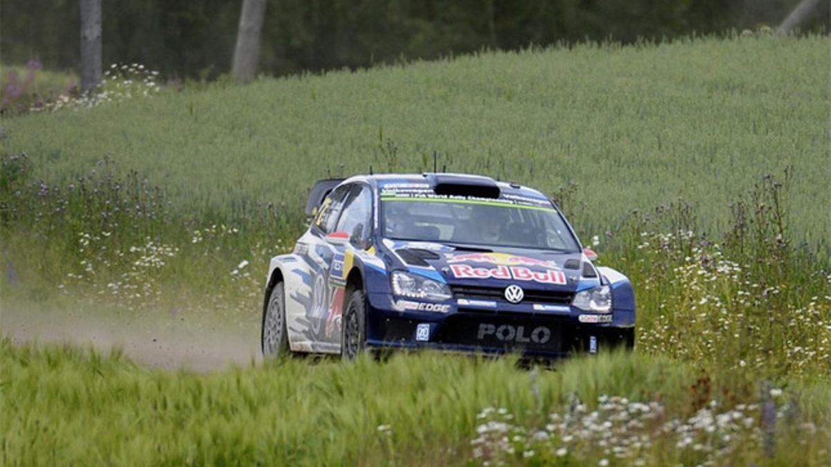 Latvala, en acción