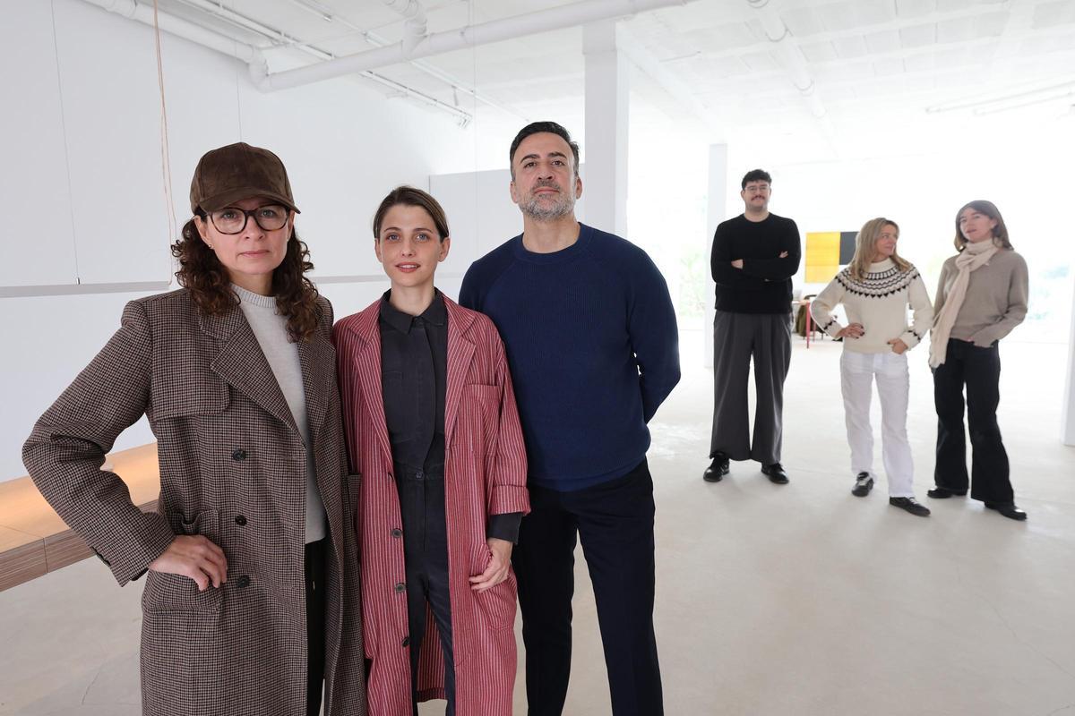 Alejandra Navarro, Laura de Grinyo y Guillermo Romero Parra.