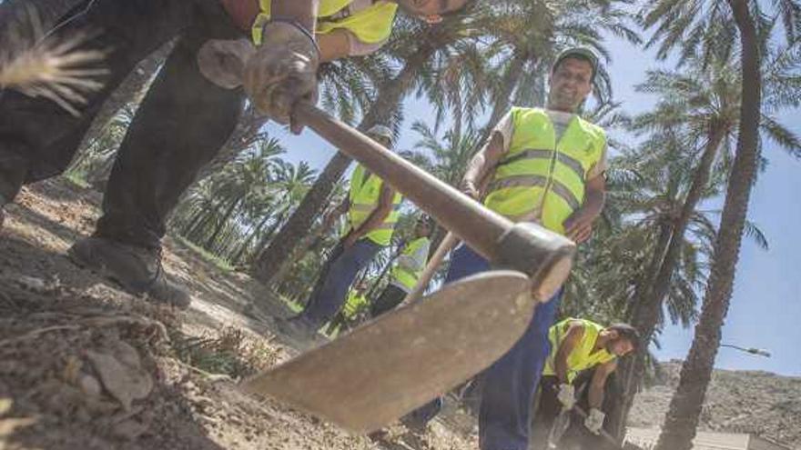 Contratan a 91 parados para adecentar zonas verdes