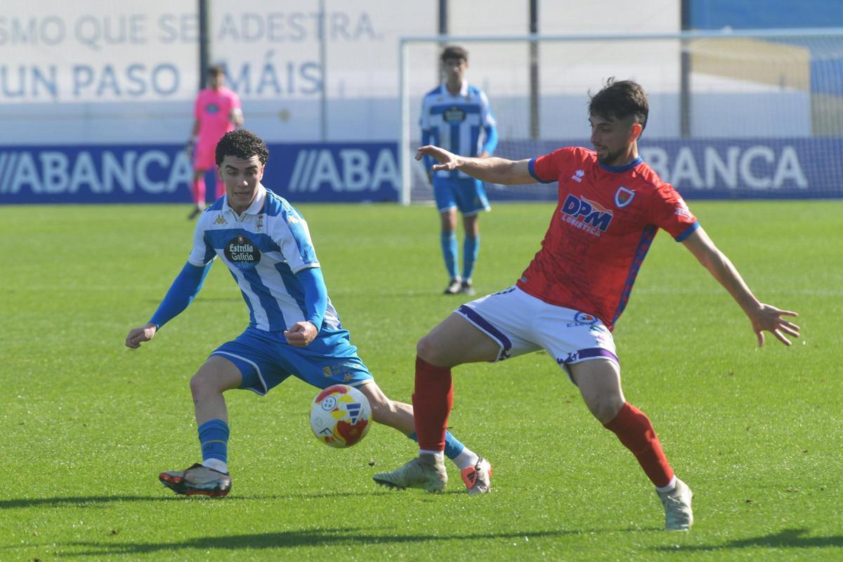 Victoria de equipo grande para el Fabril ante el Numancia (2-1)