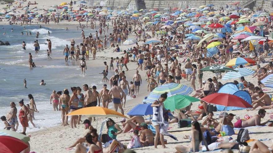 El calor llega al sur gallego para quedarse