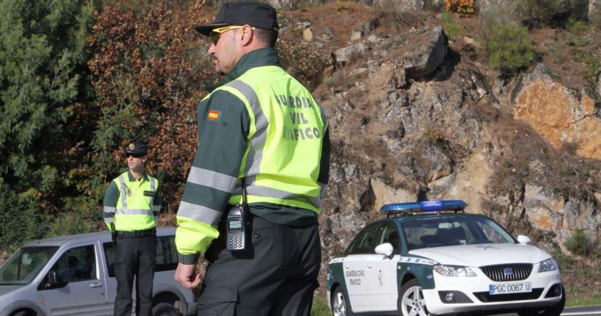 Un control de velocidad en las carreteras de Ourense. |   // IÑAKI OSORIO