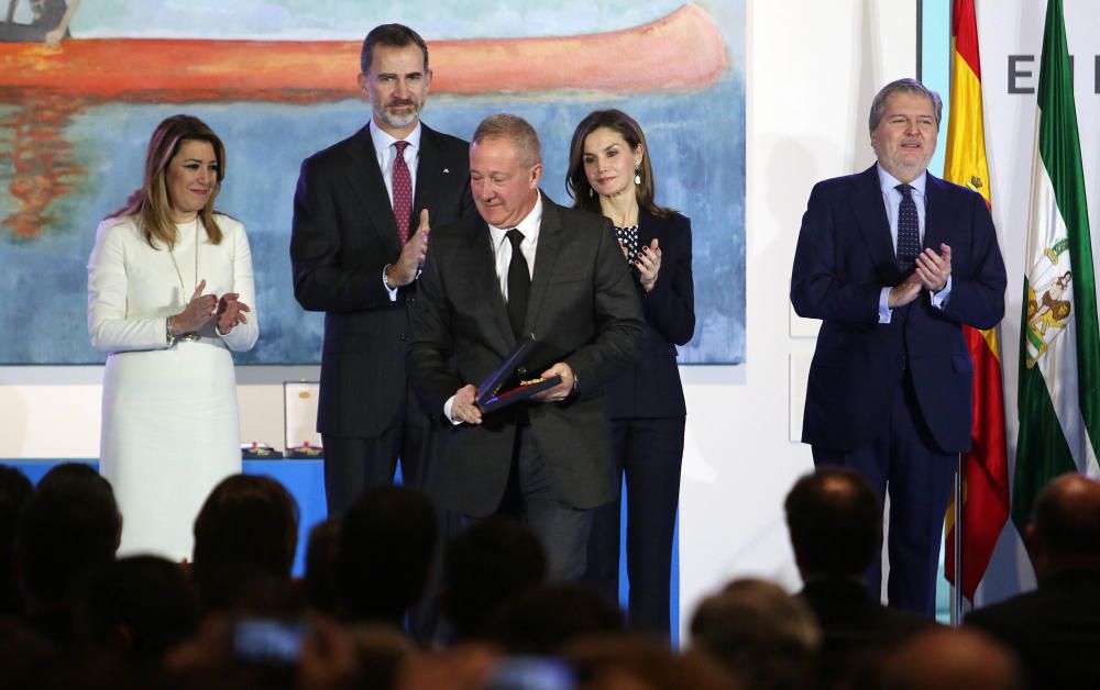 Los Reyes de España presiden la entrega de las distinciones que otorga el Ministerio de Cultura, correspondientes a 2016. José Coronado, Ricardo Darín, El Julio, Pedro Subijana o el Orfeón Donostiarra, entre los premiados.