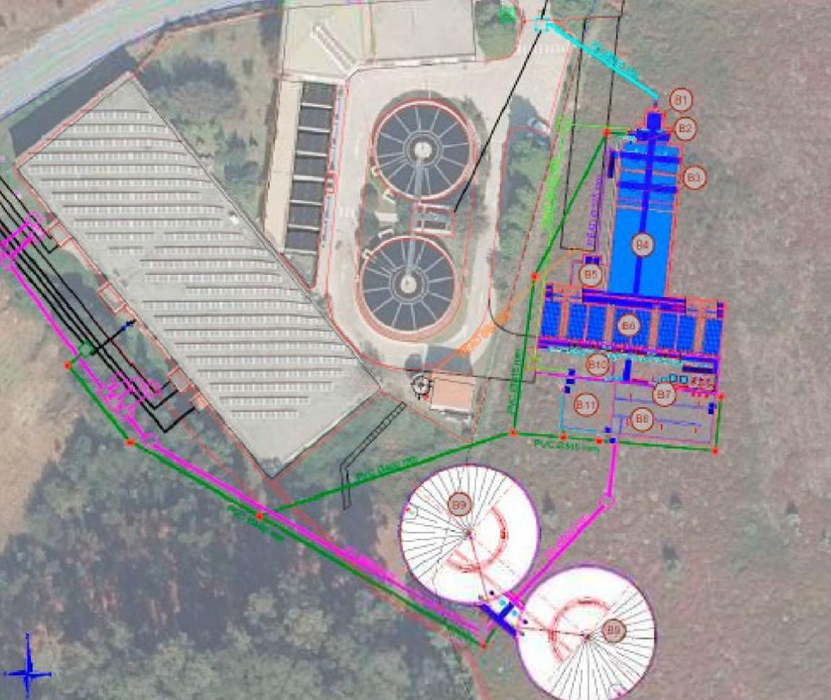 Infografía de los nuevos depósitos junto a los actuales. |  FdV
