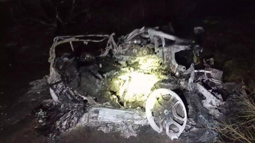 Así ha quedado el Lamborghini de Diogo Jota tras su accidente mortal