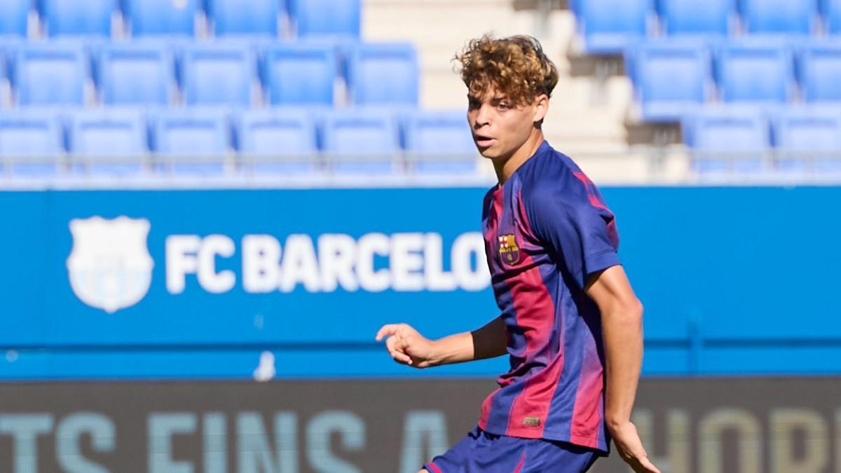 Orian Goren es una gran joya del fútbol base del Barça