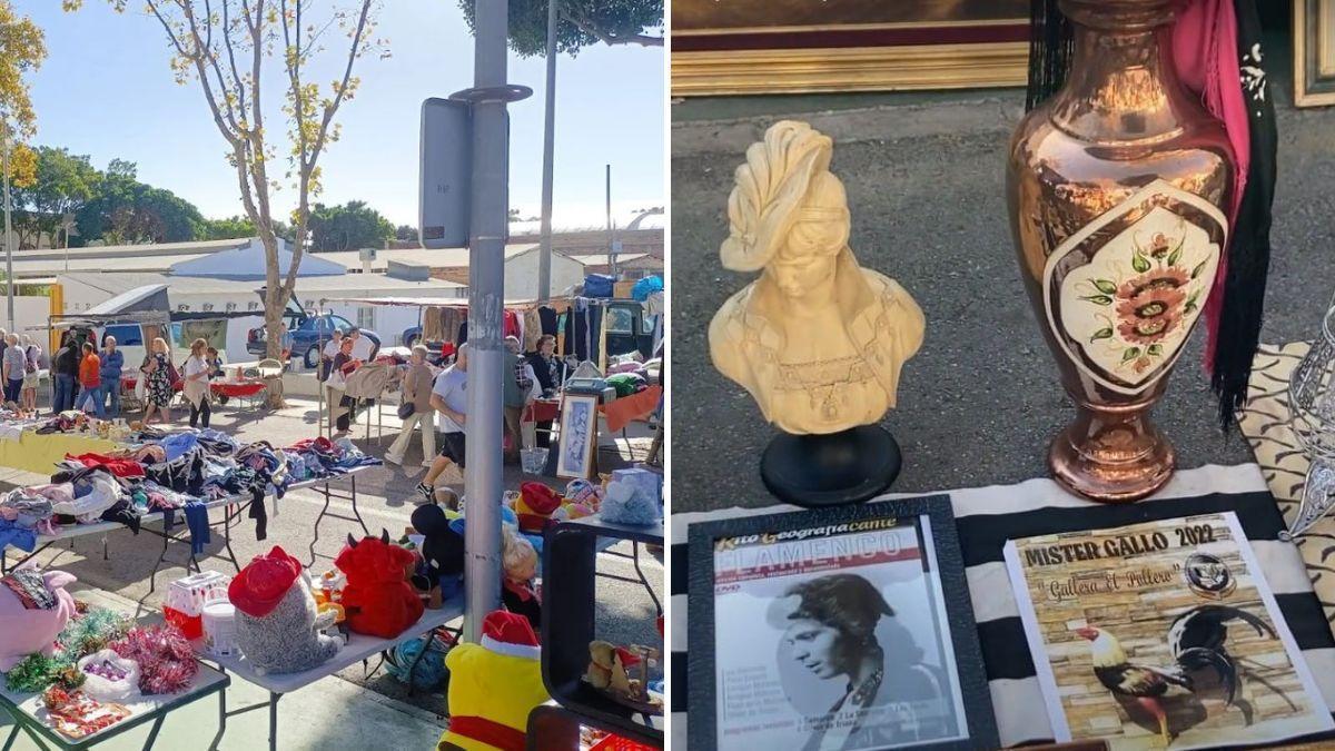 Este es el pueblo de la Costa del Sol que celebra cada domingo su mercadillo de antigüedades con libros, juguetes y muebles: "Es una oportunidad para los coleccionistas"