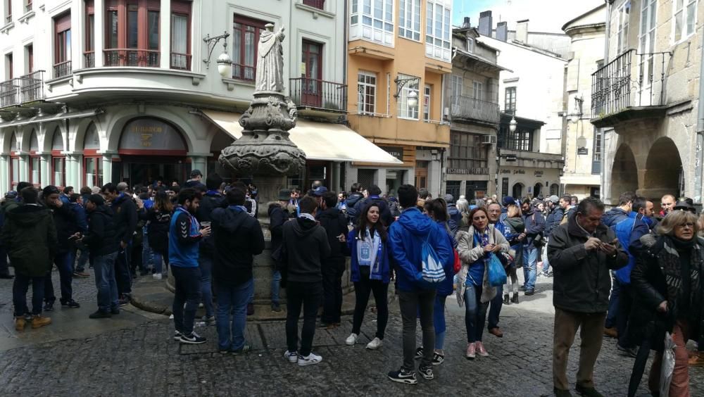 El Oviedismo tiñe Lugo de azul