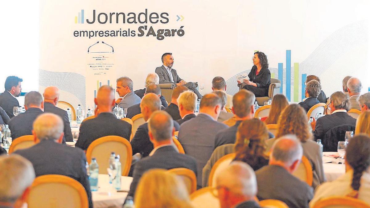 Imatge d'arxiu de les III Jornades empresarials de S'Agaro Actius 2025, on es promou el contacte entre empresaris i la reflexió