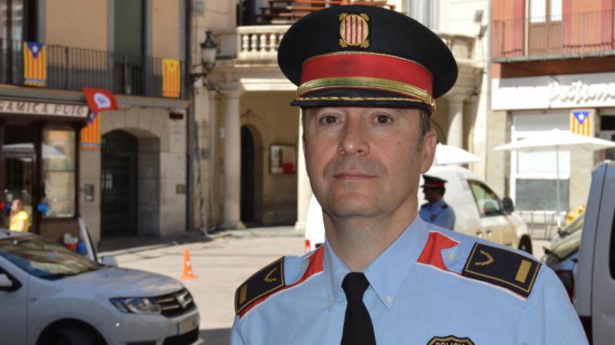 Francesc Hernández, inspector en cap de l&#039;àrea bàsica de Berga.