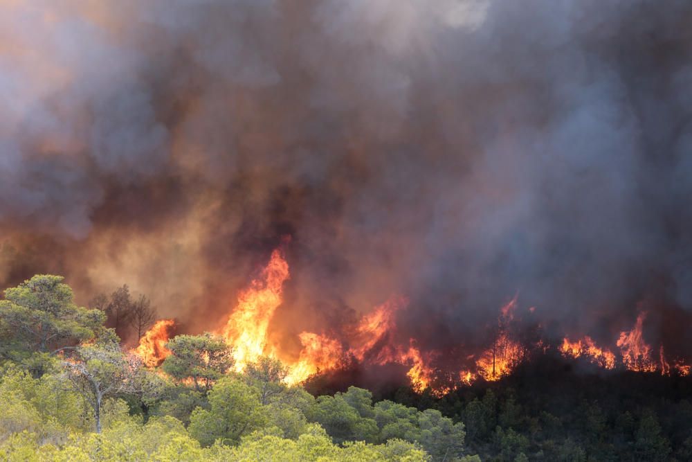 Incendio en Jávea